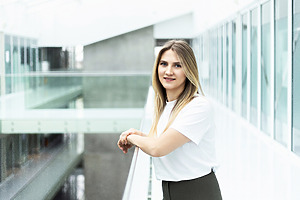 Karolina Jančiulevičiūtė at Santaka Valley