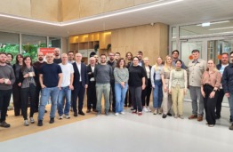 CVDLink Consortium Meeting at KTU - all participants at M-Lab