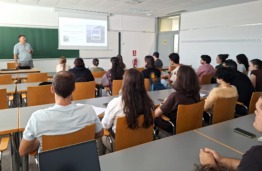 Prof. V. Marozas at University of Zaragoza 