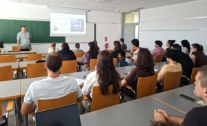 Prof. V. Marozas at University of Zaragoza